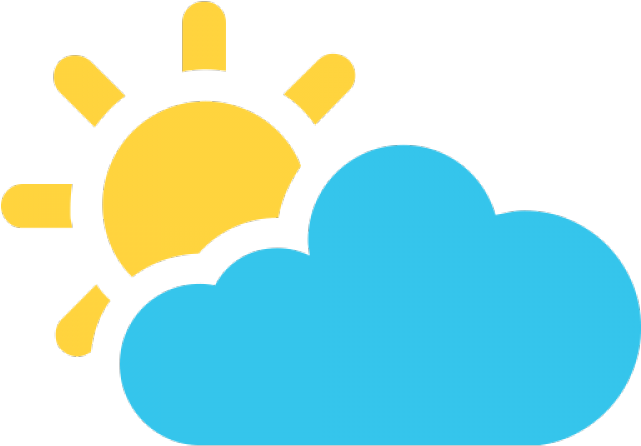 Sunlight Clipart Emoji - Rain And Sun Cloud (640x480), Png Download