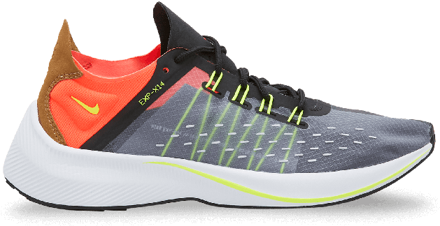 Gray Exp-14 Trainers - Skate Shoe (700x700), Png Download