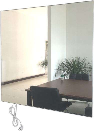 Bathroom Infrared Mirror/glass Heating Panel - Sofa Tables (665x665), Png Download