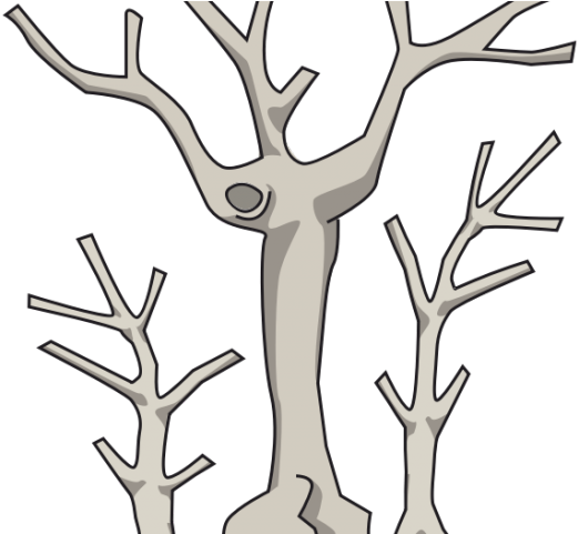 Dead Tree Clipart Desert Png - Clip Art (640x480), Png Download