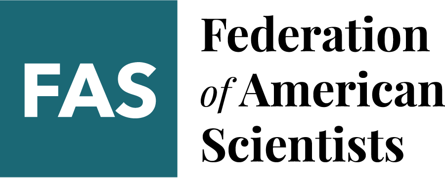 Fas Logo - Federation Of American Scientists (900x361), Png Download