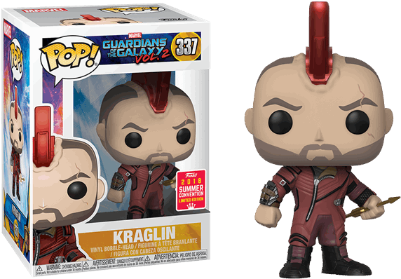 Guardians Of The Galaxy - Kraglin Pop (600x600), Png Download