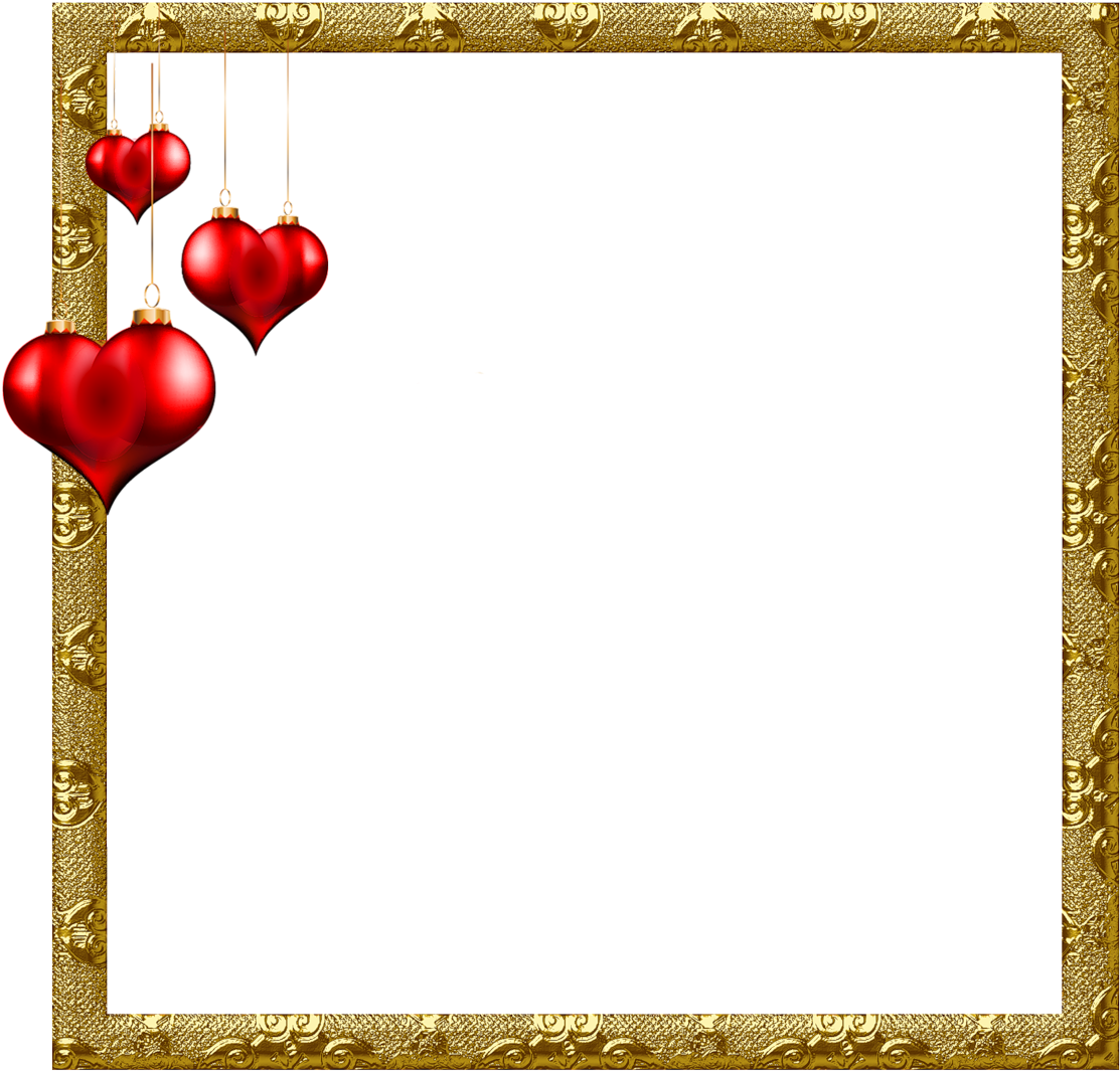 Valentines Day Border Sparklebox With Pin By Ver Nica - Picture Frame (1280x1280), Png Download