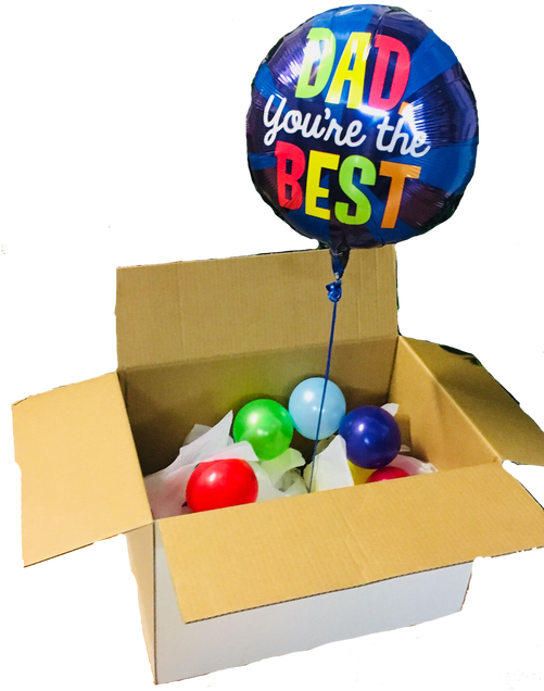 Send A Surprise Balloon In A Box For Any Occasion Brighten - Bocce (500x650), Png Download