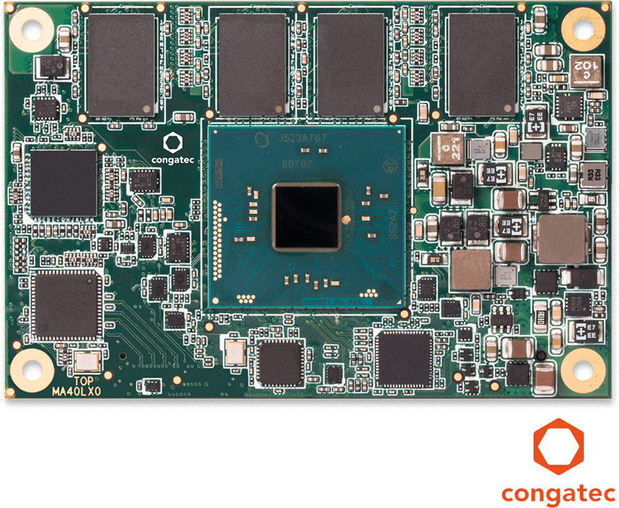 Cpu Boards Conga Ma4/n3710 4g Emmc16 - Electronic Component (899x738), Png Download
