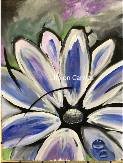 Painting Class Near Me Daisy - Modern Art (800x533), Png Download