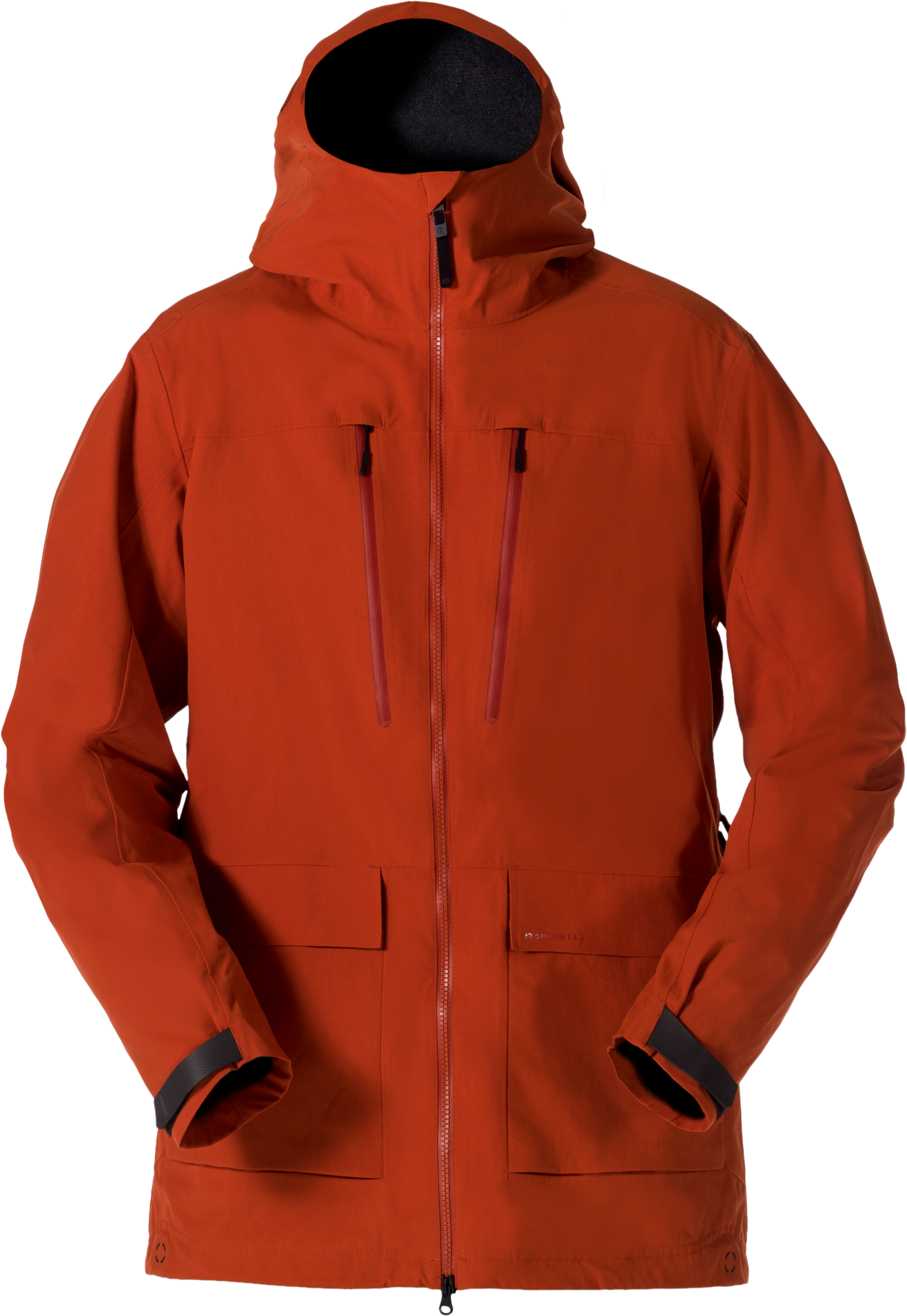 Free One 2l Shell Jacket - Hoodie (1311x1902), Png Download