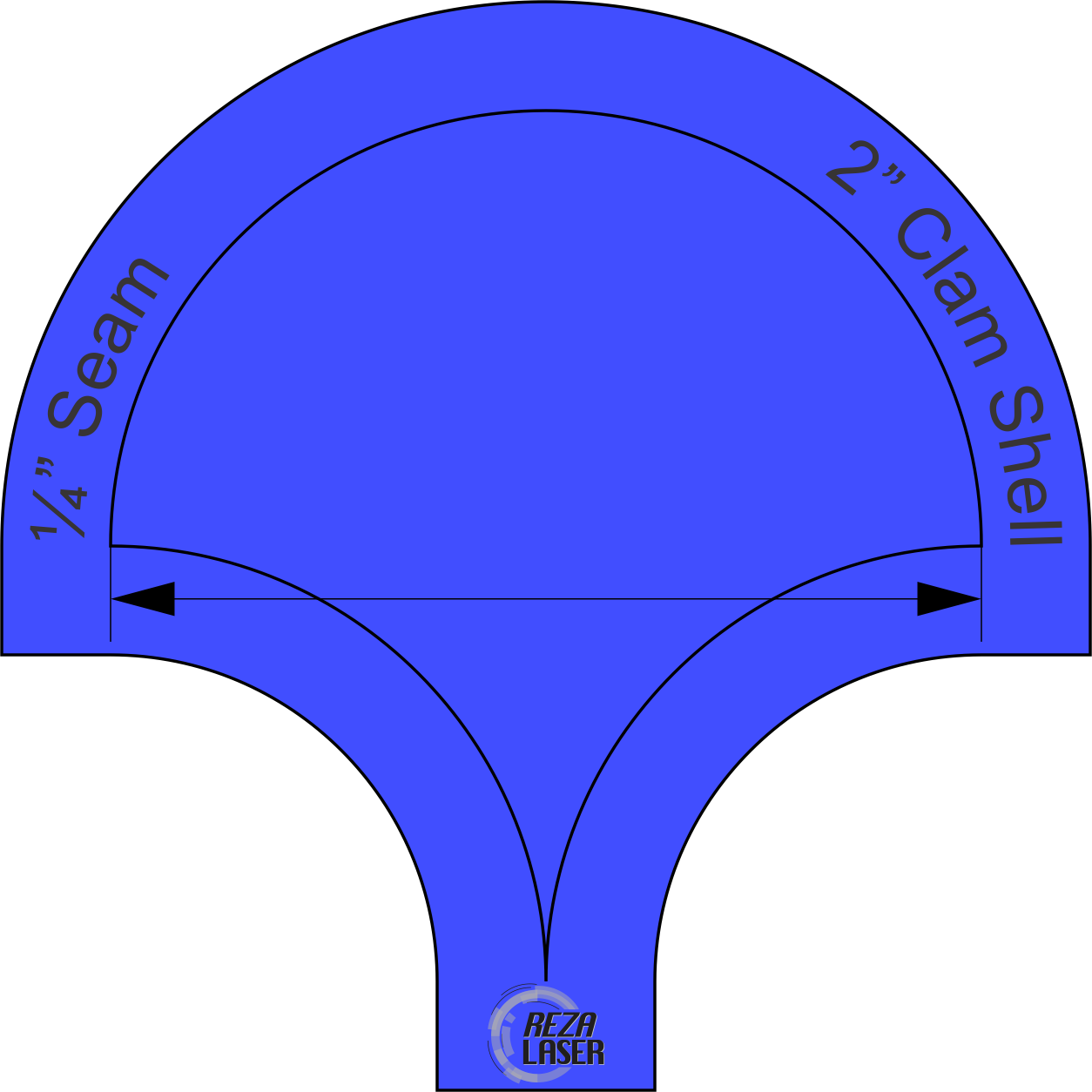 Clam Shell - Japanese Circle (1254x1254), Png Download