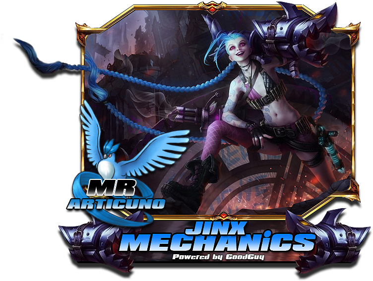 Zjwg5ji - League Of Legends Jinx (900x650), Png Download