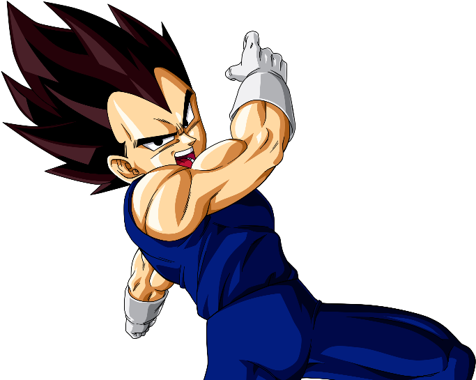 Vegeta Png (711x592), Png Download