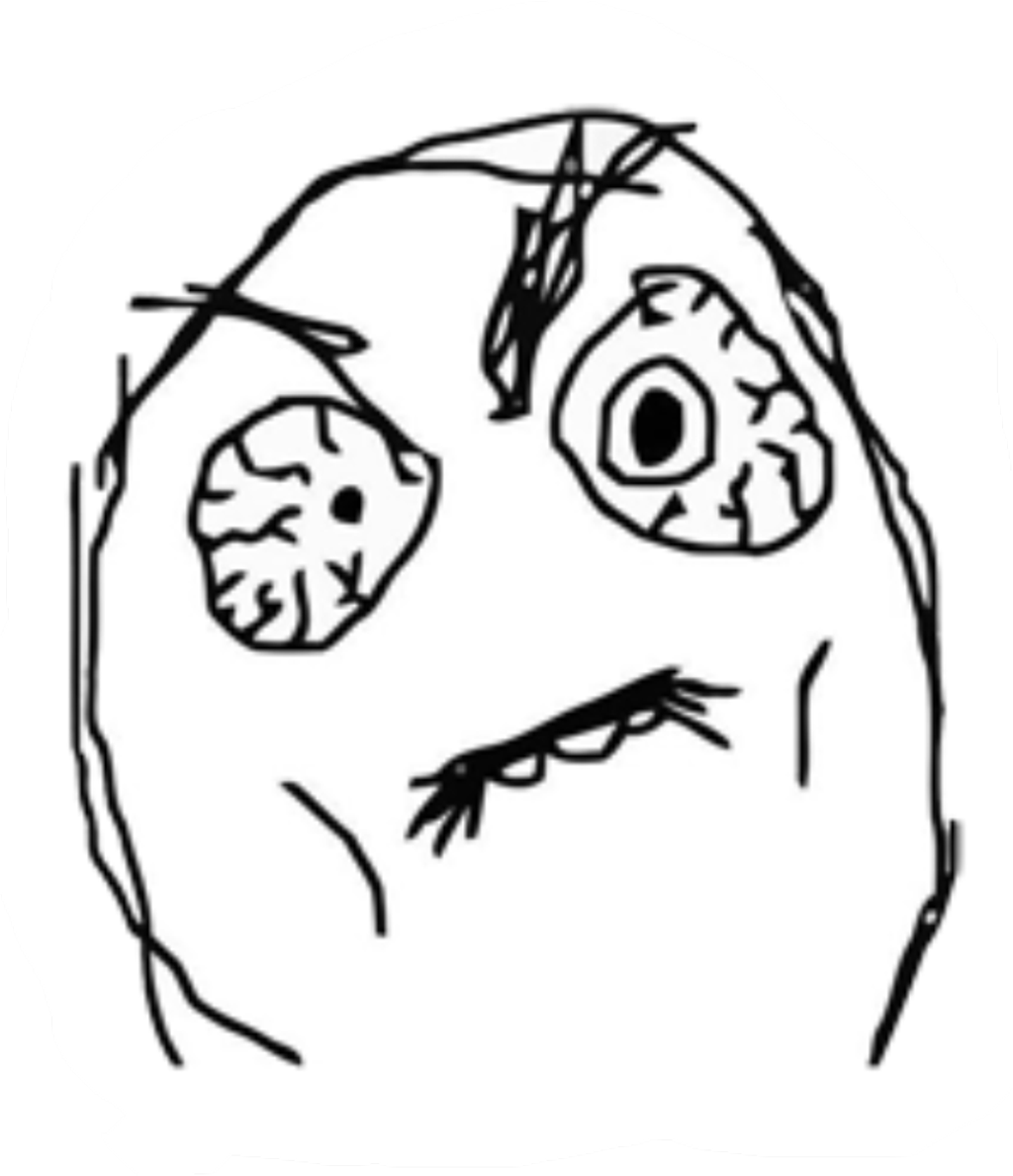 Troll Face Sticker By - Memes Troll Face Png (1024x1188), Png Download