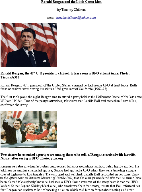 Doc - Ronald Reagan (612x792), Png Download