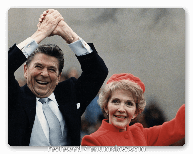 Enumclaw - Ronald Reagan (770x614), Png Download