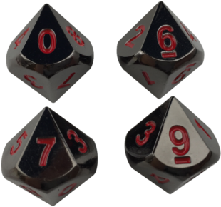 4 Pack Of D10 - Emblem (640x480), Png Download