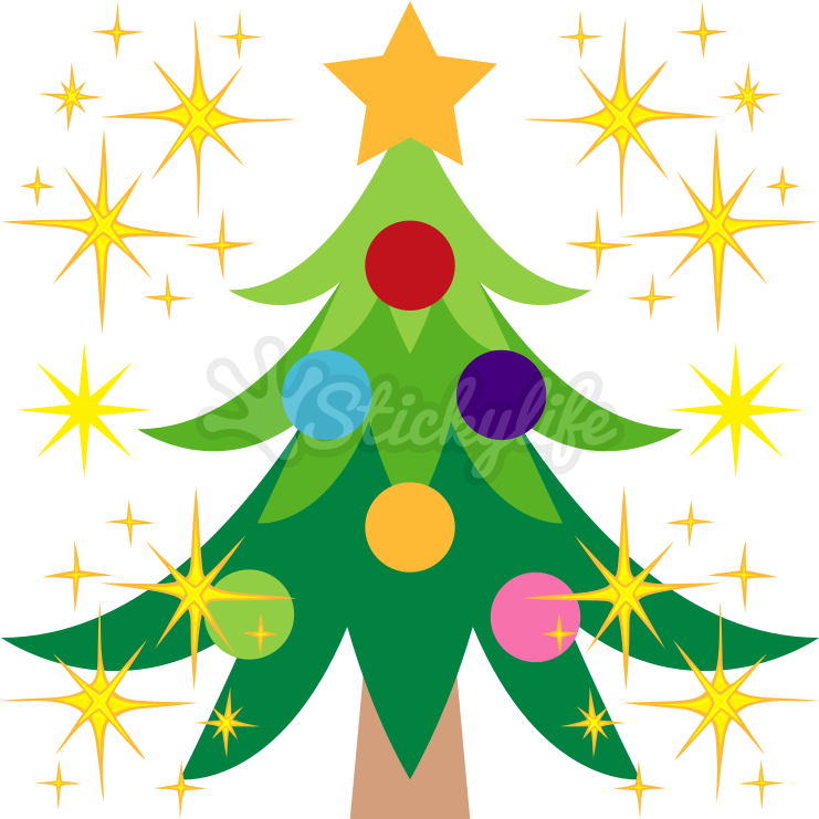 Christmas Tree (800x800), Png Download