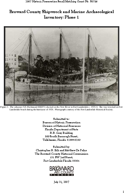 Pdf - Broward County, Florida (612x792), Png Download