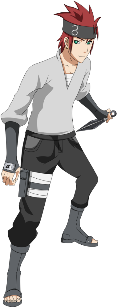Kaito Nishino Rpc Oc Naruto Shippuden Photo - Naruto (474x1023), Png Download
