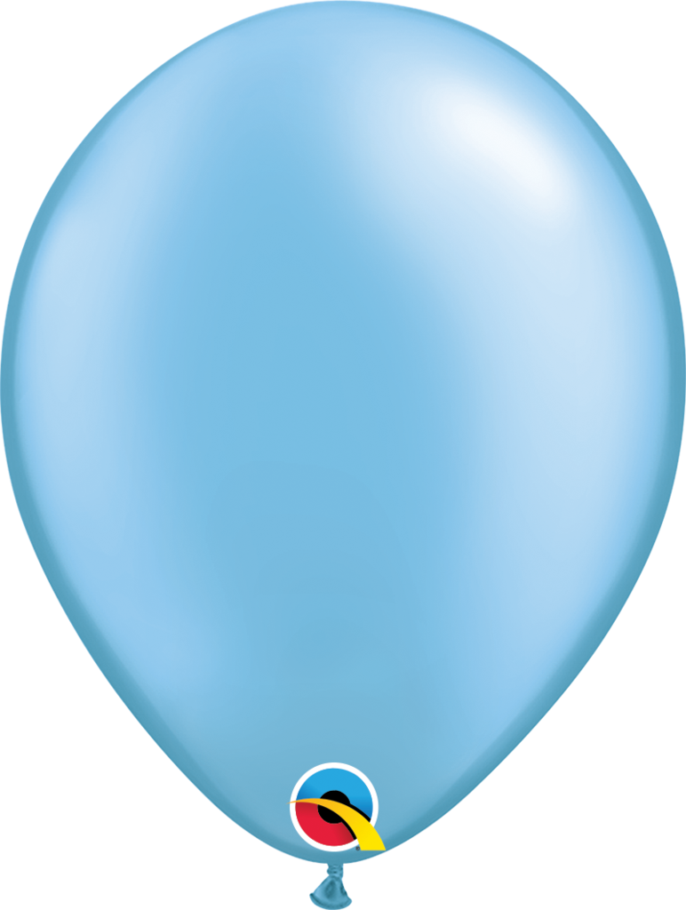 11" Pastel Azure Latex Balloon - Rose Gold Latex Balloon (772x1024), Png Download