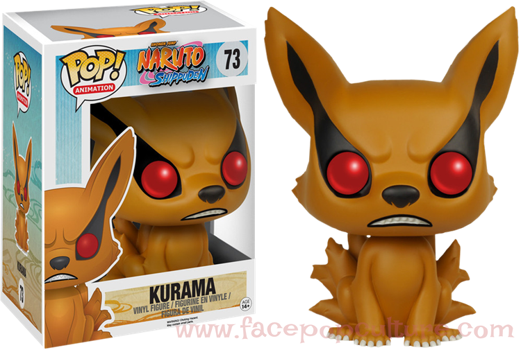 Funko Pop Vinyl Naruto Shippuden Kurama 6" Super Sized - Nine Tails Pop Vinyl (750x505), Png Download