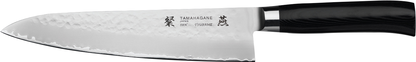 Tamahagane San Tsubame 21cm Chef's Knife - Chef Knife Lion Logo (1500x425), Png Download