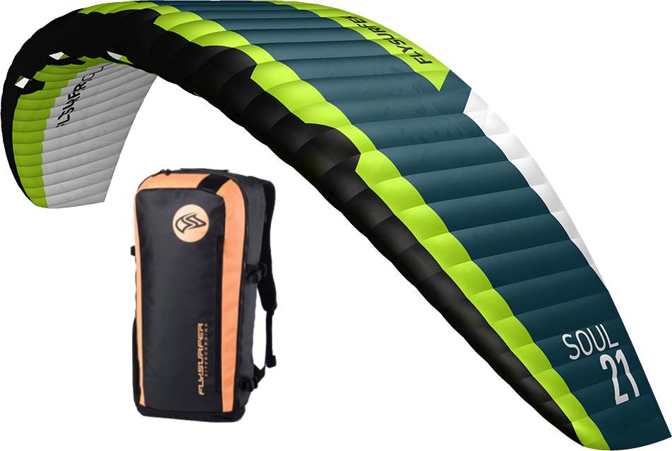 Kite Flysurfer Soul 21m - Kitesurfing (952x639), Png Download