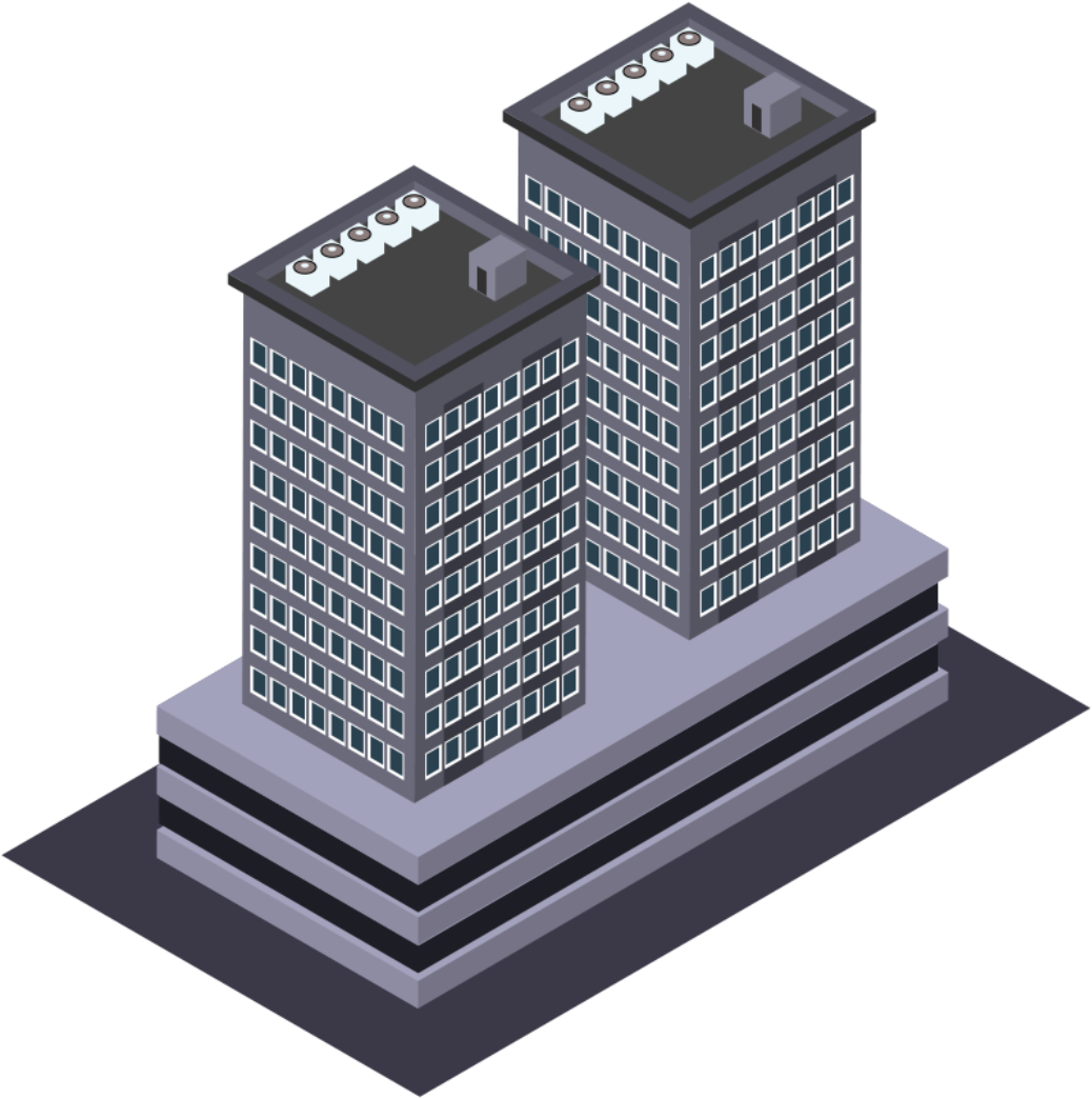 All Images Are Scaleable And Can Be Modified - Isometric Tower (1200x1080), Png Download