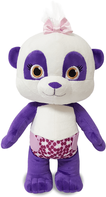 Word Party My First Building Blocks Girl One 650 - Stuffed Toy (650x650), Png Download