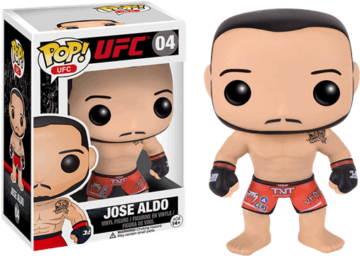 Jose Aldo Pop Vinyl Figure - Pop Vinyl Ufc (600x600), Png Download