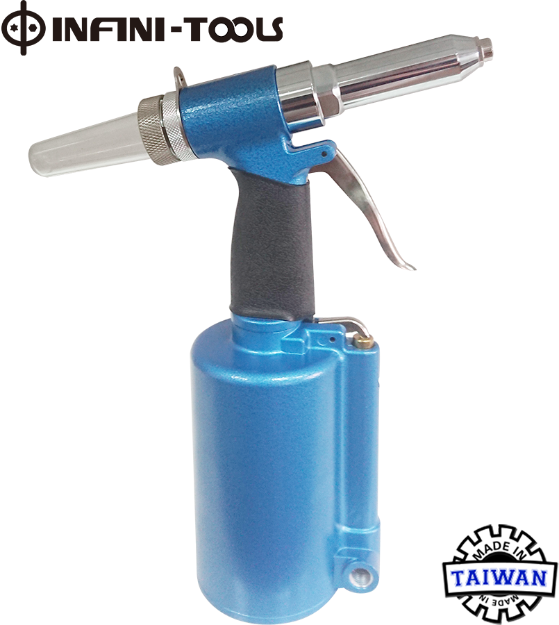 3/16" Heavy Duty Air Hydraulic Rivet Gun / Riveter - Ratchet T Handle Tap Wrench (805x900), Png Download