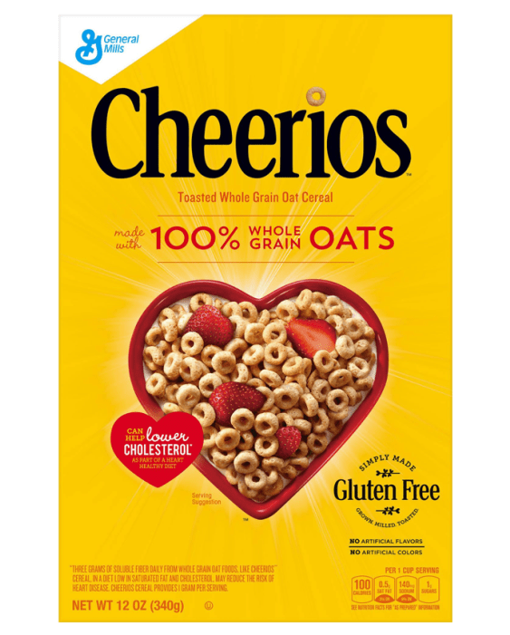 General Mills Cheerios 12 Oz (700x700), Png Download