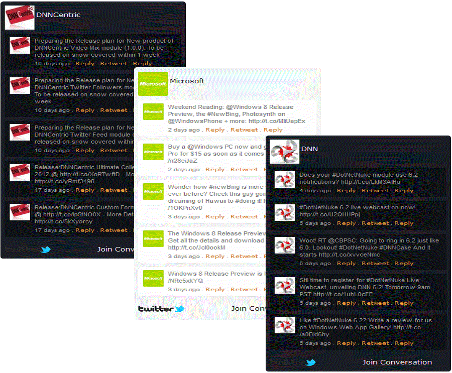 Twitter Followers - Twitter Feed Demo (900x743), Png Download