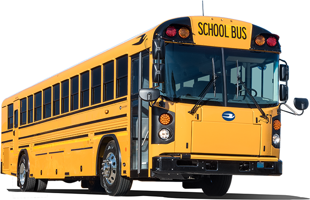 Blue Bird's Legacy Of Leadership By Setting New Industry - Blue Bird Bus (827x488), Png Download