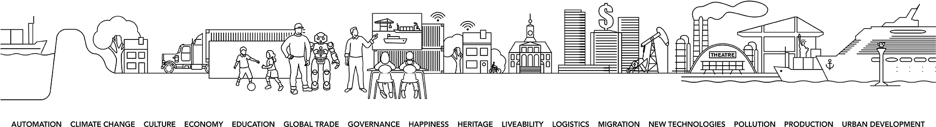 Slide Background - Building Of Singapore Port Automation (1920x1080), Png Download