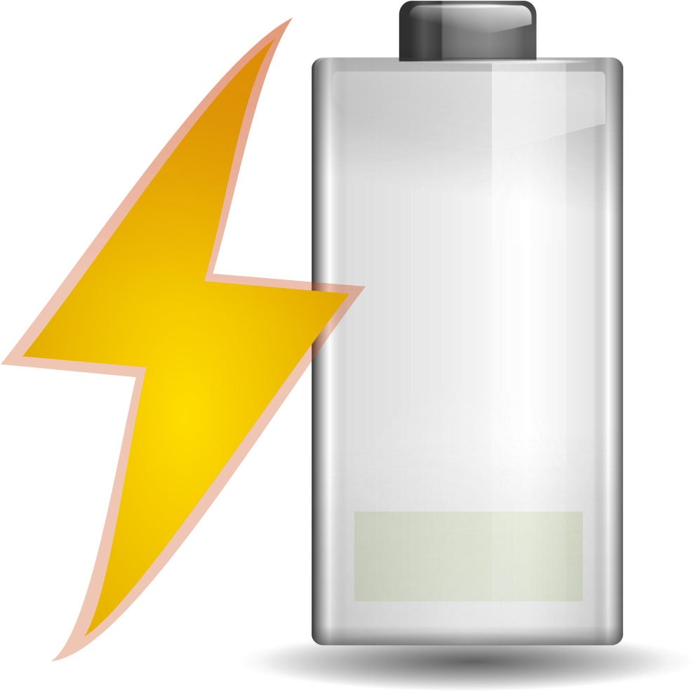 Free Battery Clipart Charger - Charging Battery (600x600), Png Download