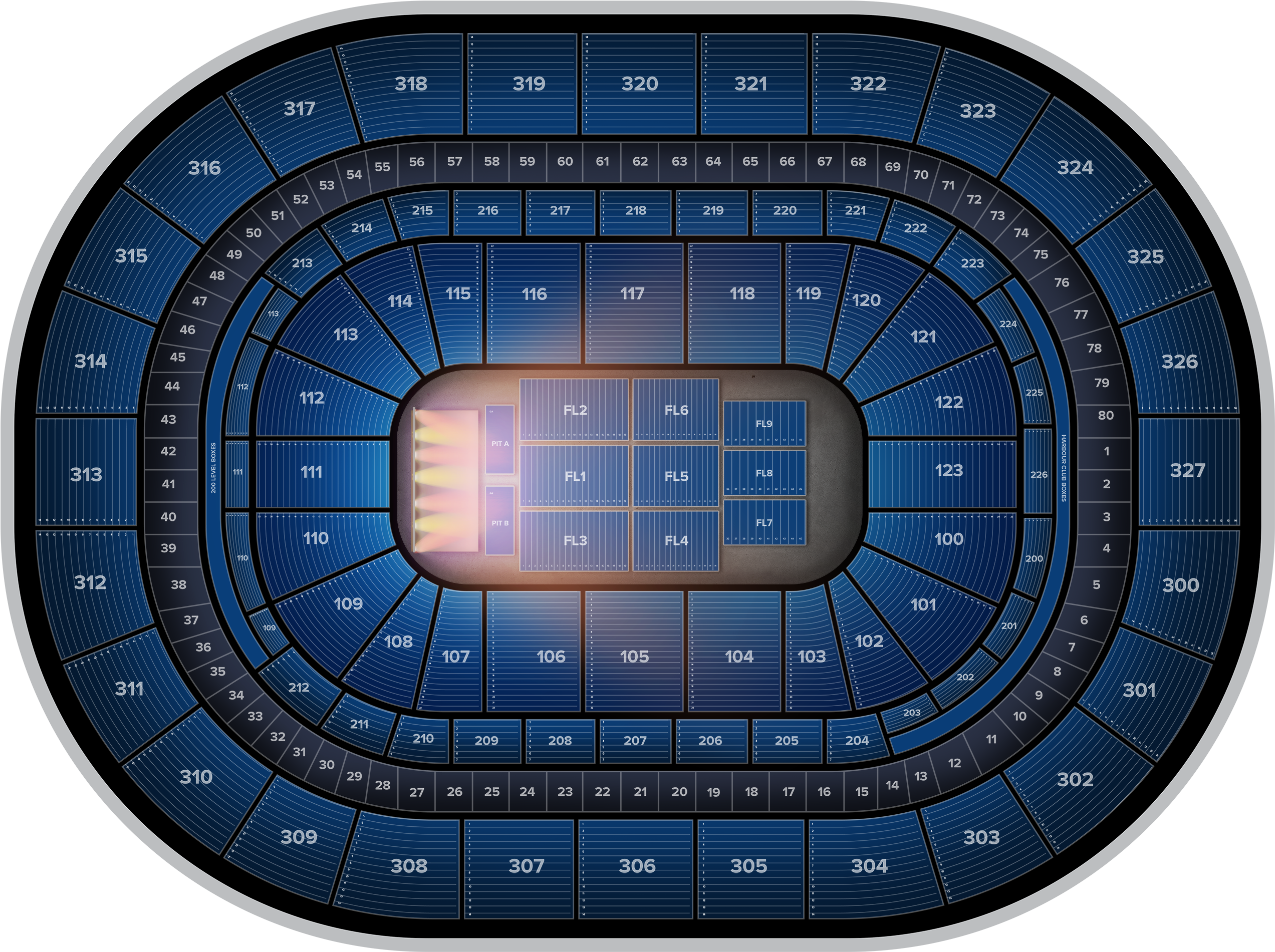 Panic At The Disco - Soccer-specific Stadium (2560x1936), Png Download