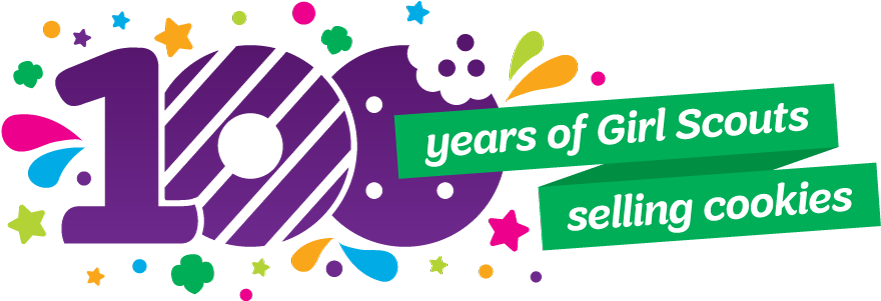 2017 Girl Scout Cookie (1000x396), Png Download