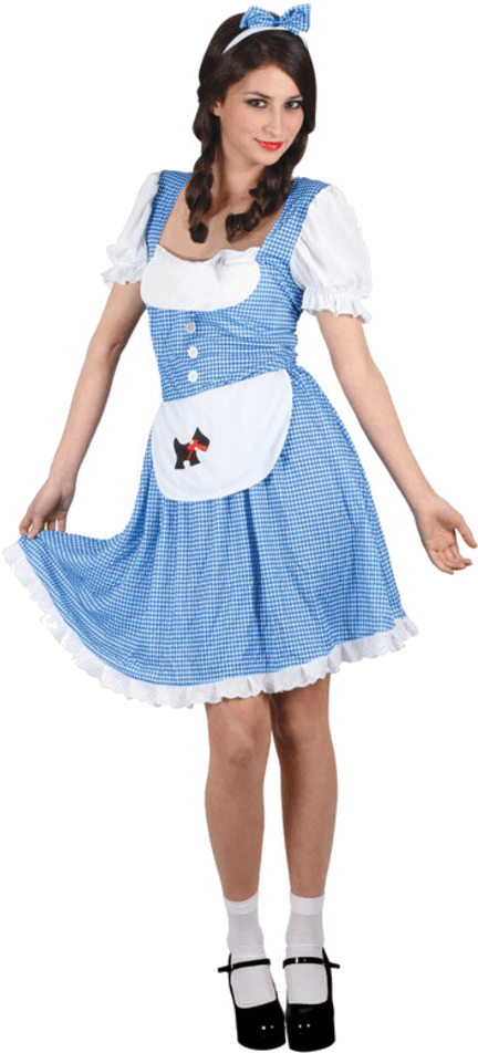 Adult Country Girl Costume - Country Girl Costume (600x951), Png Download