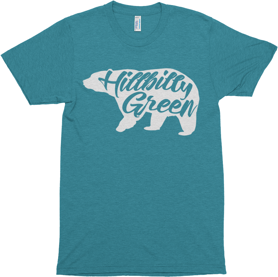 Hg Unisex - Bear Logo - Evergreen - Grizzly Bear (1000x1000), Png Download