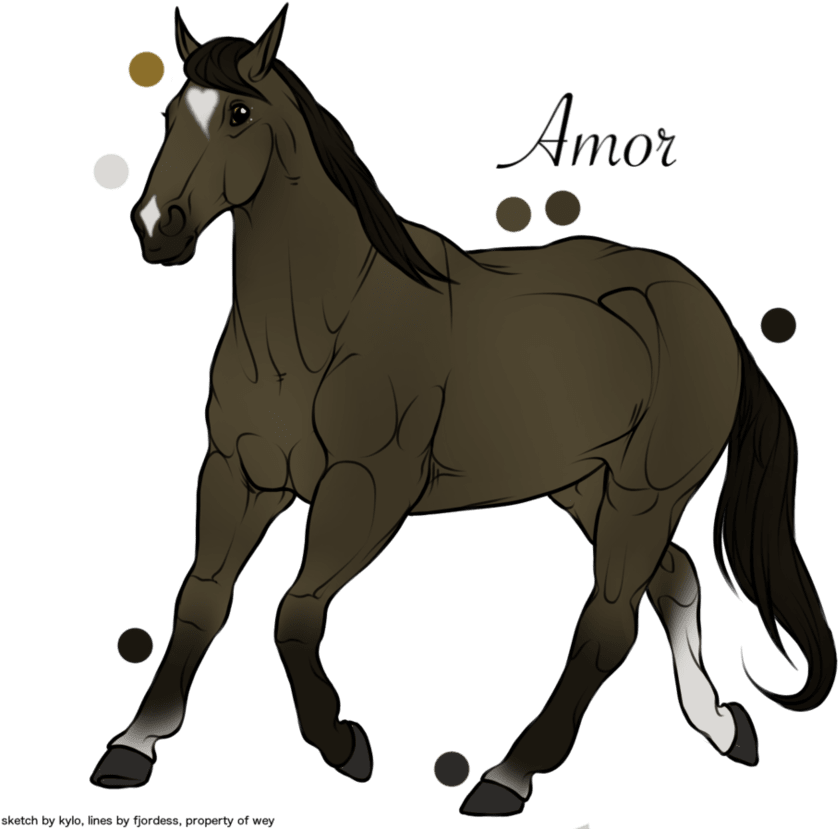 Amor Mortal Horse Breed - Mane (946x844), Png Download