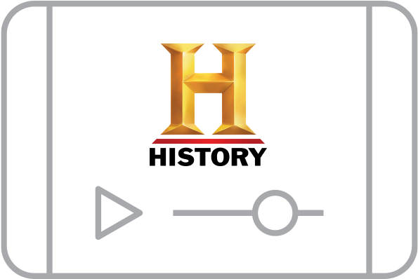 Icons Press Video History - History Channel (700x500), Png Download