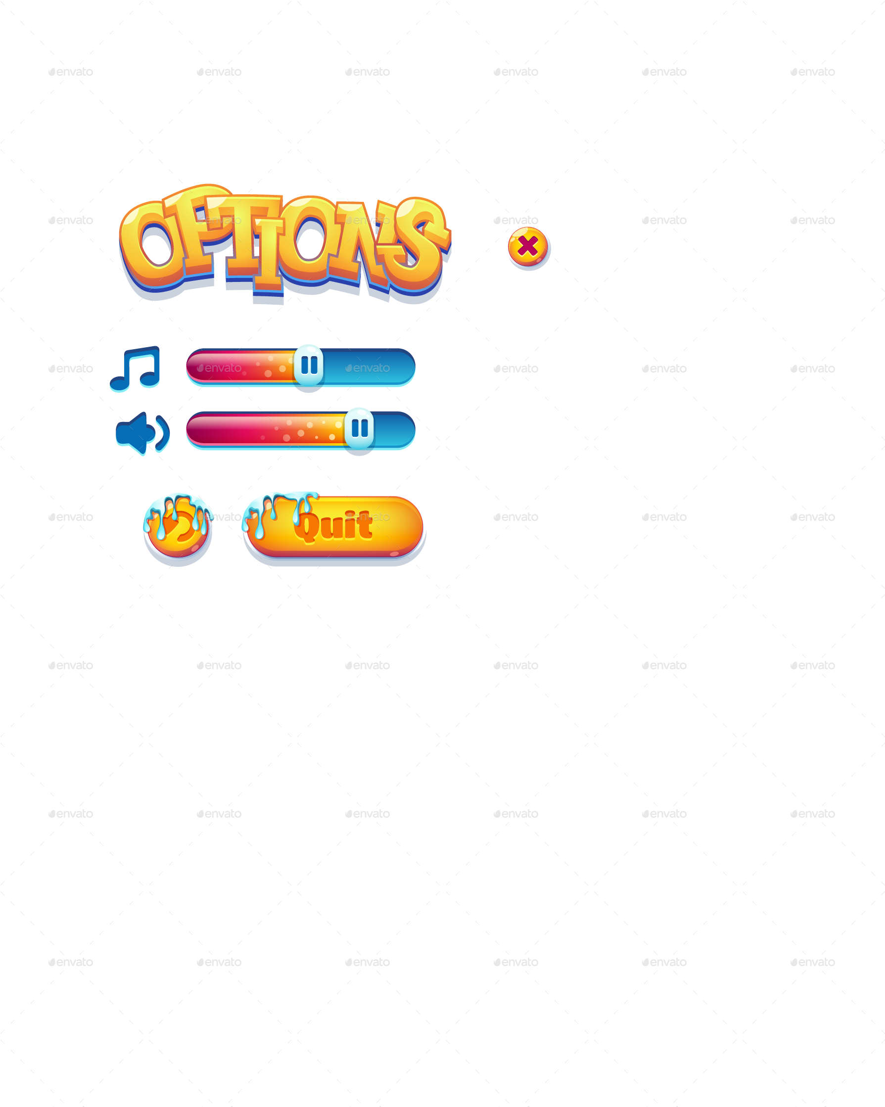 Png/sweet World Mobile Gui Sound Volume Screen For - Number (1798x2243), Png Download