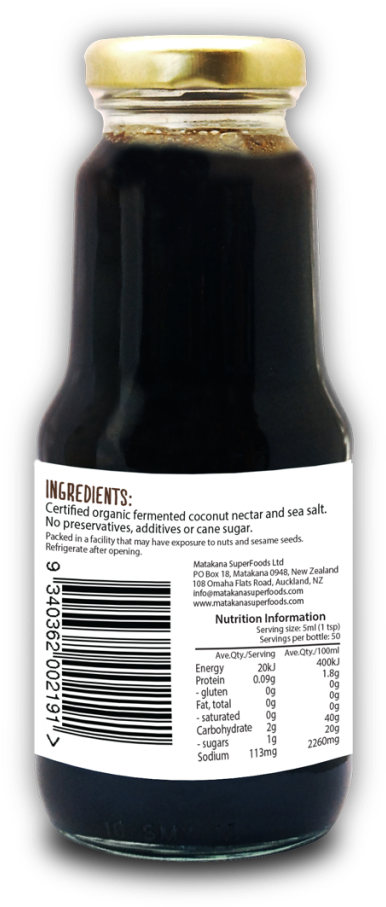 Organic Coconotsoy Sauce 250ml - Glass Bottle (1024x1024), Png Download