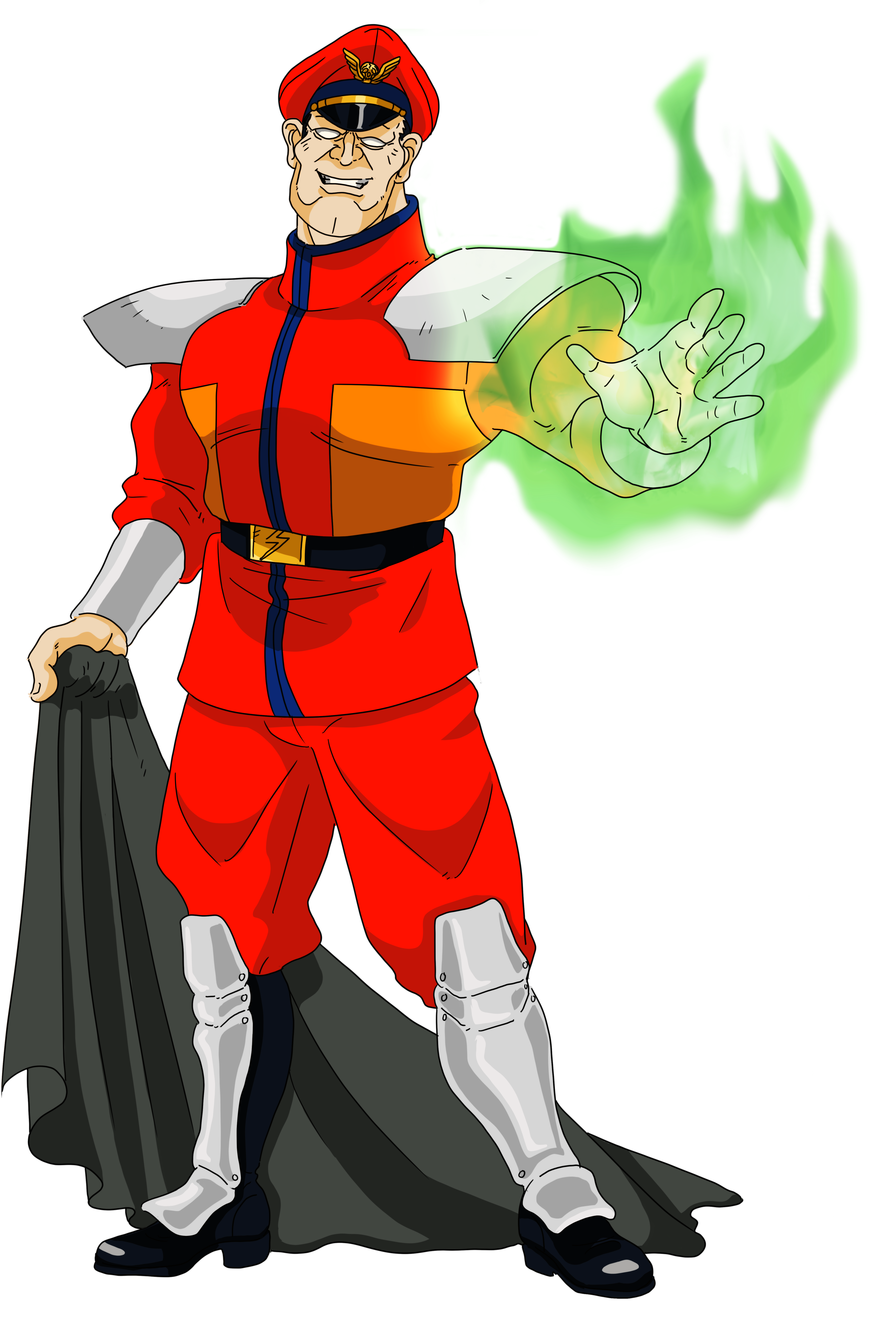 Bison Vega Street Fighter 30th Anniversary By Shadaloo1989 - Street Fighter Bison Draws (4816x6874), Png Download