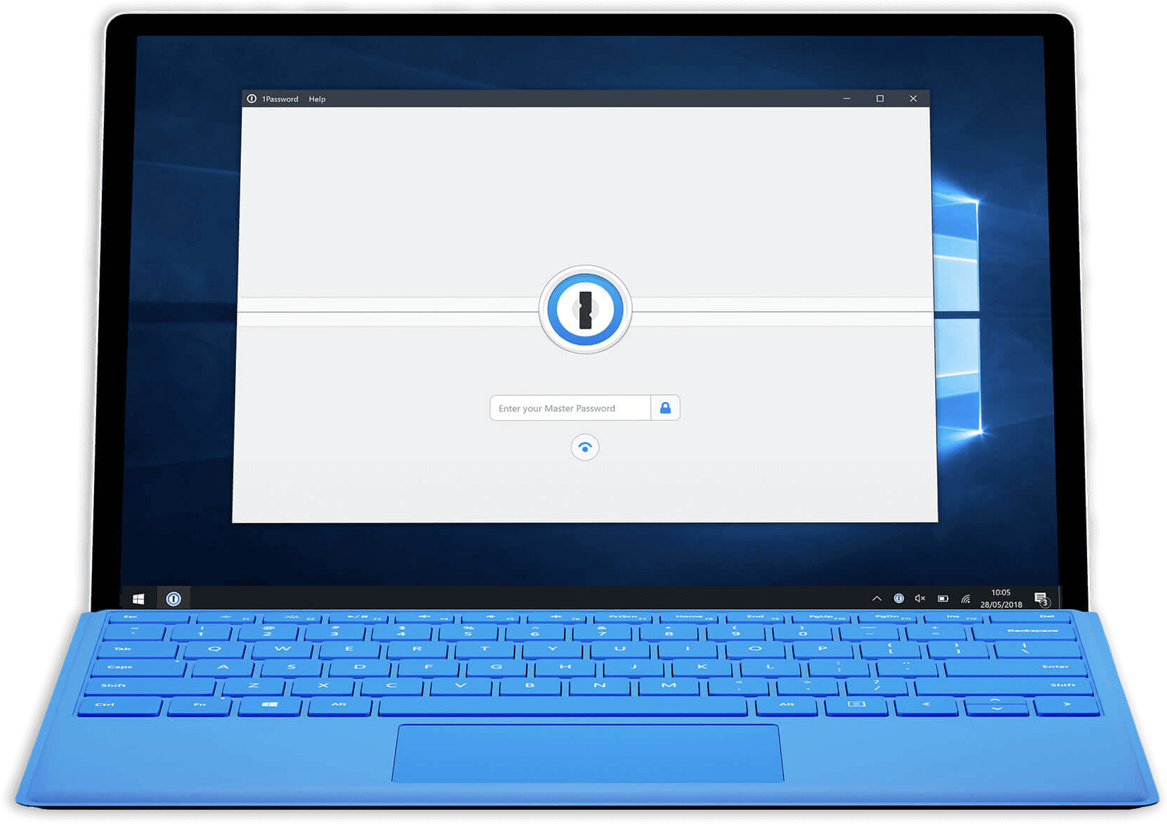 1password 7 For Windows Lock Screen Asking For Your - Password (1800x1200), Png Download