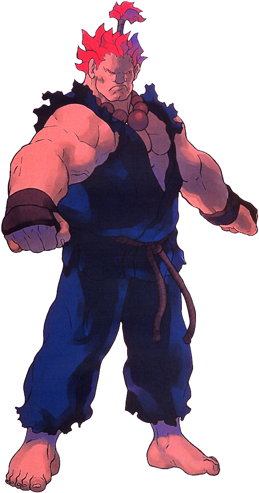 Street Fighter Ex Akuma By Hes6789 - Akuma Street Fighter Ex (768x1024), Png Download