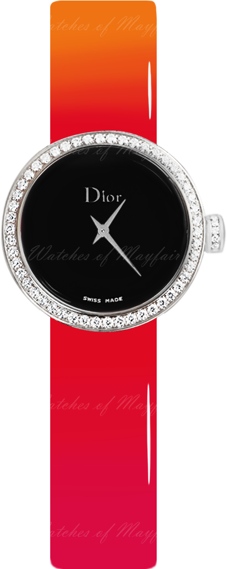 Dior La Mini D De Dior 19mm Quartz Watch - Analog Watch (1400x1400), Png Download