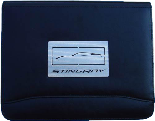 C7 Corvette Silhouette Portfolio - Wallet (800x400), Png Download