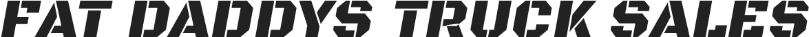 Fat Daddy's Truck Sales - Black-and-white (1200x300), Png Download