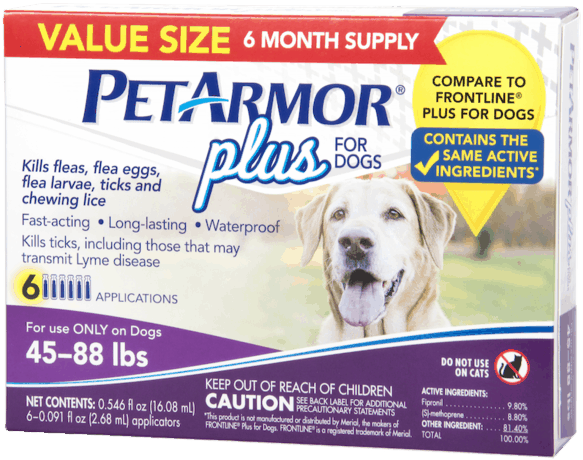 00 For Petarmor® Plus For Dogs - Dog (600x600), Png Download