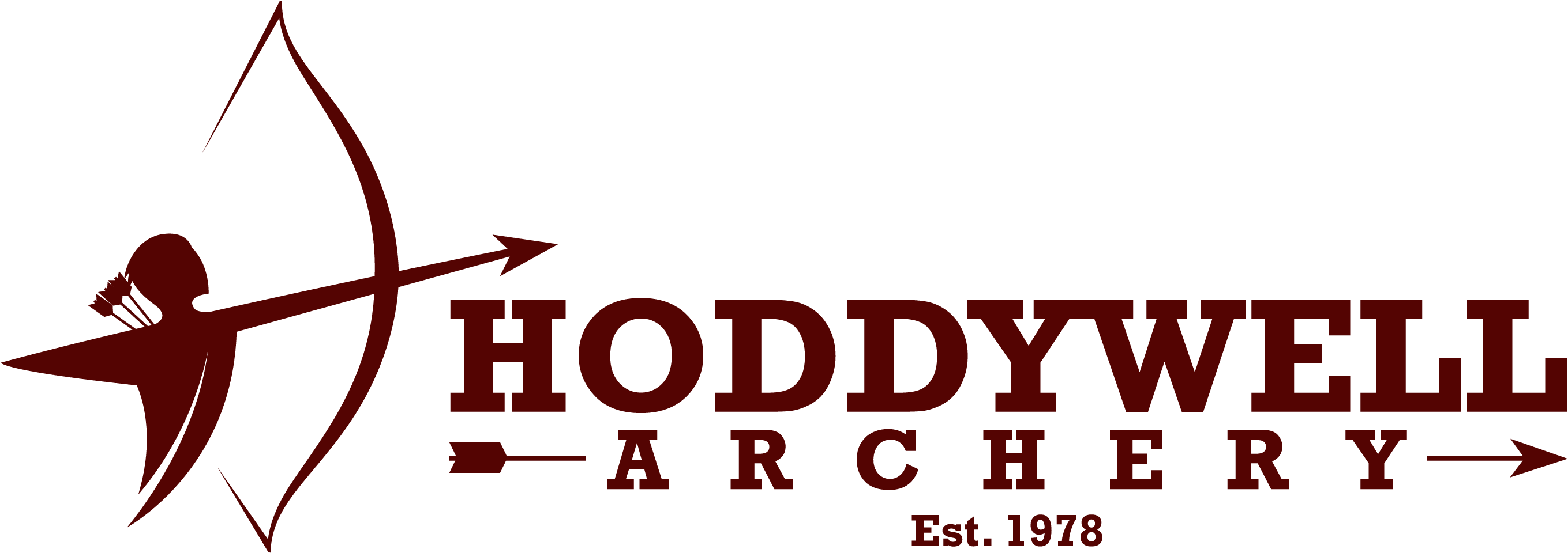 Hoddywell Archery - Graphic Design (3338x1671), Png Download